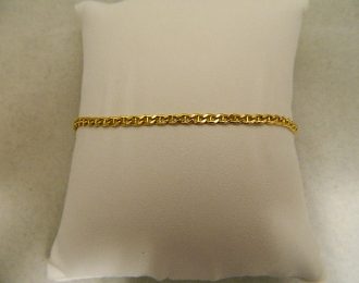 18k Yellow Gold Marine Link 8″ 2.80mm Bracelet