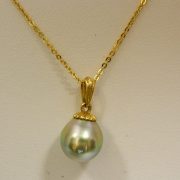 18k-Yellow-Gold-Tahitian-Pearl-Pendant-w/16"-Cable-Link-Chain-2